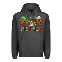 Charcoal Heather tree rex coffee cups Premium Hoodie - Zillion Design Studio