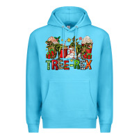 Ocean Blue tree rex coffee cups Premium Hoodie - Zillion Design Studio