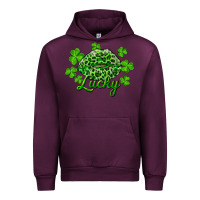 Mauve Wine Kiss lucky Urban Hoodie - RanaPortraitStore