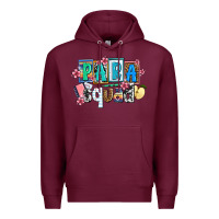 Burgundy para squad Premium Hoodie - AdoDesignShop