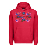 Cardinal make america western again Premium Hoodie - texasbilliewilder