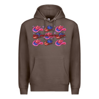 Coffee make america western again Premium Hoodie - texasbilliewilder