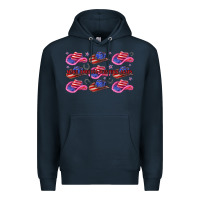 Navy make america western again Premium Hoodie - texasbilliewilder
