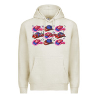Oatmeal Heather make america western again Premium Hoodie - texasbilliewilder