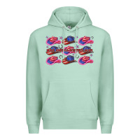 Seafoam make america western again Premium Hoodie - texasbilliewilder
