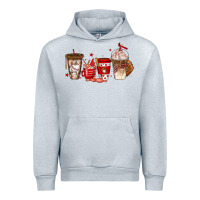 Heather Grey baseball coffee cups Urban Hoodie - texasbilliewilder