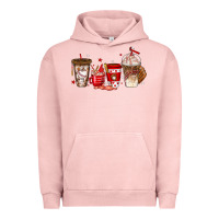 Pigment Salmon baseball coffee cups Urban Hoodie - texasbilliewilder