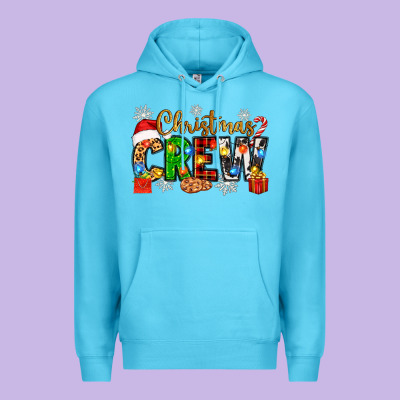 Christmas Crew Premium Hoodie Designed By Zillion Design Studio