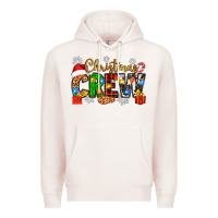 Pale Pink christmas crew Premium Hoodie - Zillion Design Studio