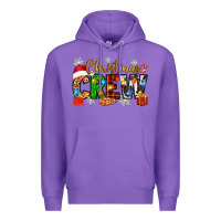Purple christmas crew Premium Hoodie - Zillion Design Studio