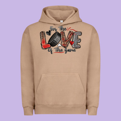 Urban Hoodie for the love of the game hockey