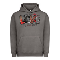 Pigment Tornado for the love of the game hockey Urban Hoodie - Zillion Design Studio