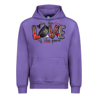 Tulip for the love of the game hockey Urban Hoodie - Zillion Design Studio