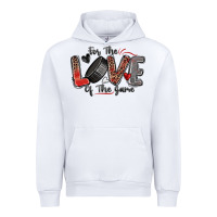 White for the love of the game hockey Urban Hoodie - Zillion Design Studio