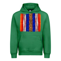 Emerald baseball brush strokes Urban Hoodie - texasbilliewilder