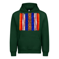 Forest Green baseball brush strokes Urban Hoodie - texasbilliewilder