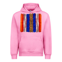 Fuchsia Pink baseball brush strokes Urban Hoodie - texasbilliewilder