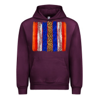 Mauve Wine baseball brush strokes Urban Hoodie - texasbilliewilder