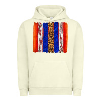 Pigment Pistachio baseball brush strokes Urban Hoodie - texasbilliewilder