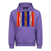 Tulip baseball brush strokes Urban Hoodie - texasbilliewilder