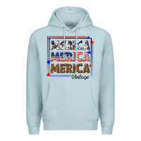 Blue Mist merica merica merica vintage Premium Hoodie - texasbilliewilder