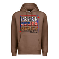 Chestnut merica merica merica vintage Premium Hoodie - texasbilliewilder