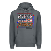 Rock merica merica merica vintage Premium Hoodie - texasbilliewilder