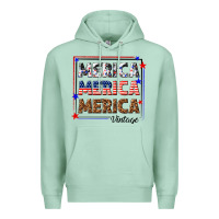 Seafoam merica merica merica vintage Premium Hoodie - texasbilliewilder