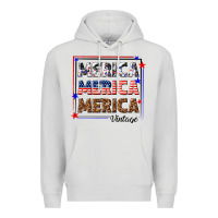 Dove Grey merica merica merica vintage Premium Hoodie - texasbilliewilder