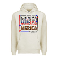 Oatmeal Heather merica merica merica vintage Premium Hoodie - texasbilliewilder