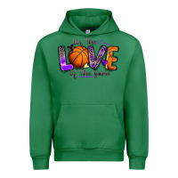 Emerald for the love of the game basketball Urban Hoodie - Zillion Design Studio