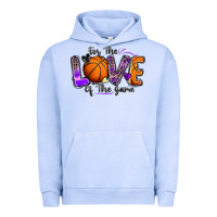Pigment Grape Ice for the love of the game basketball Urban Hoodie - Zillion Design Studio