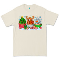 Bone festive christmas cupcakes Premium Tee - CowhideDigitalArt