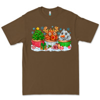 Cacao festive christmas cupcakes Premium Tee - CowhideDigitalArt