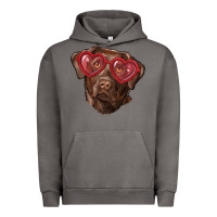 Pigment Tornado labrador retriever with love glass Urban Hoodie - RanaPortraitStore