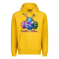 Lemon easter bunny ear eggs easter vibes Premium Hoodie - RanaPortraitStore