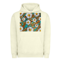 Pigment Pistachio Leopard And Tiger Daisy Urban Hoodie - RanaPortraitStore