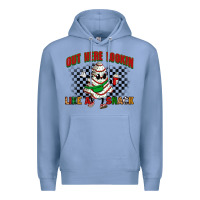 Colony Blue out here lookin like a snack Premium Hoodie - Zillion Design Studio