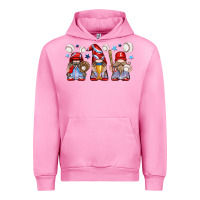 Fuchsia Pink baseball gnome Urban Hoodie - texasbilliewilder