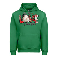 Emerald for the love of the game baseball Urban Hoodie - Zillion Design Studio