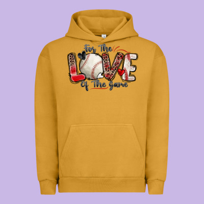 Urban Hoodie for the love of the game baseball