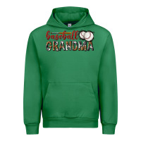 Emerald baseball grandma with leopard Urban Hoodie - texasbilliewilder