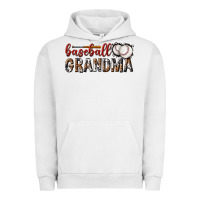 Pigment Lunar Rock baseball grandma with leopard Urban Hoodie - texasbilliewilder