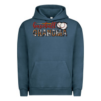 Pigment Midnight Navy baseball grandma with leopard Urban Hoodie - texasbilliewilder