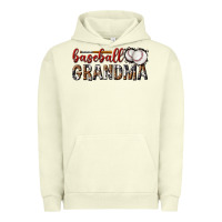 Pigment Pistachio baseball grandma with leopard Urban Hoodie - texasbilliewilder