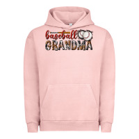 Pigment Salmon baseball grandma with leopard Urban Hoodie - texasbilliewilder