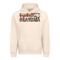 Baseball Grandma With Leopard Urban Hoodie | Teevron