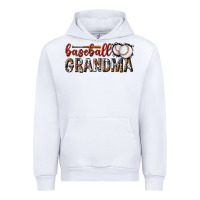 White baseball grandma with leopard Urban Hoodie - texasbilliewilder