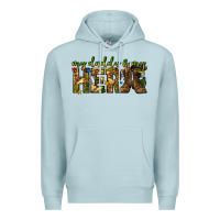 Blue Mist my daddy is my hero army western Premium Hoodie - texasbilliewilder
