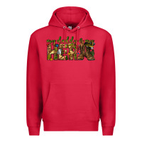 Cardinal my daddy is my hero army western Premium Hoodie - texasbilliewilder